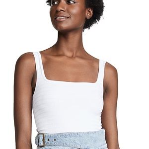Free People | Square One Seamless Cami - White